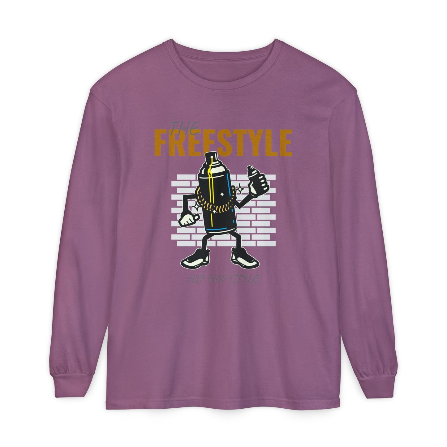 Men's Hip Hop Style Long Sleeve The Freestyle