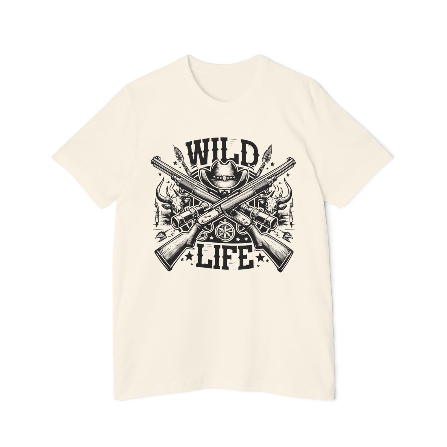 USA-Made Unisex Short-Sleeve Jersey T-Shirt