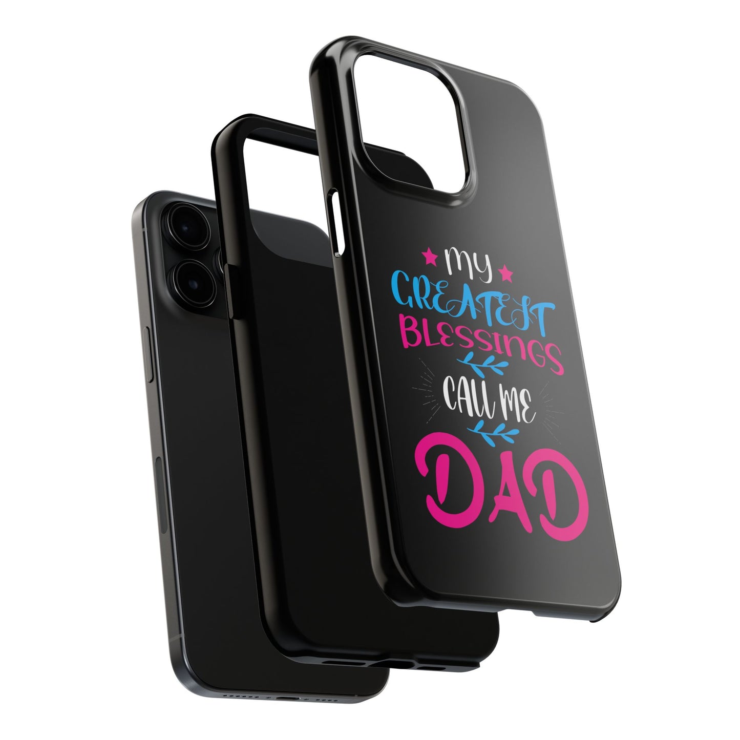 Personalized Phone Case - Fatherhood Dad My Greatest Blessings
