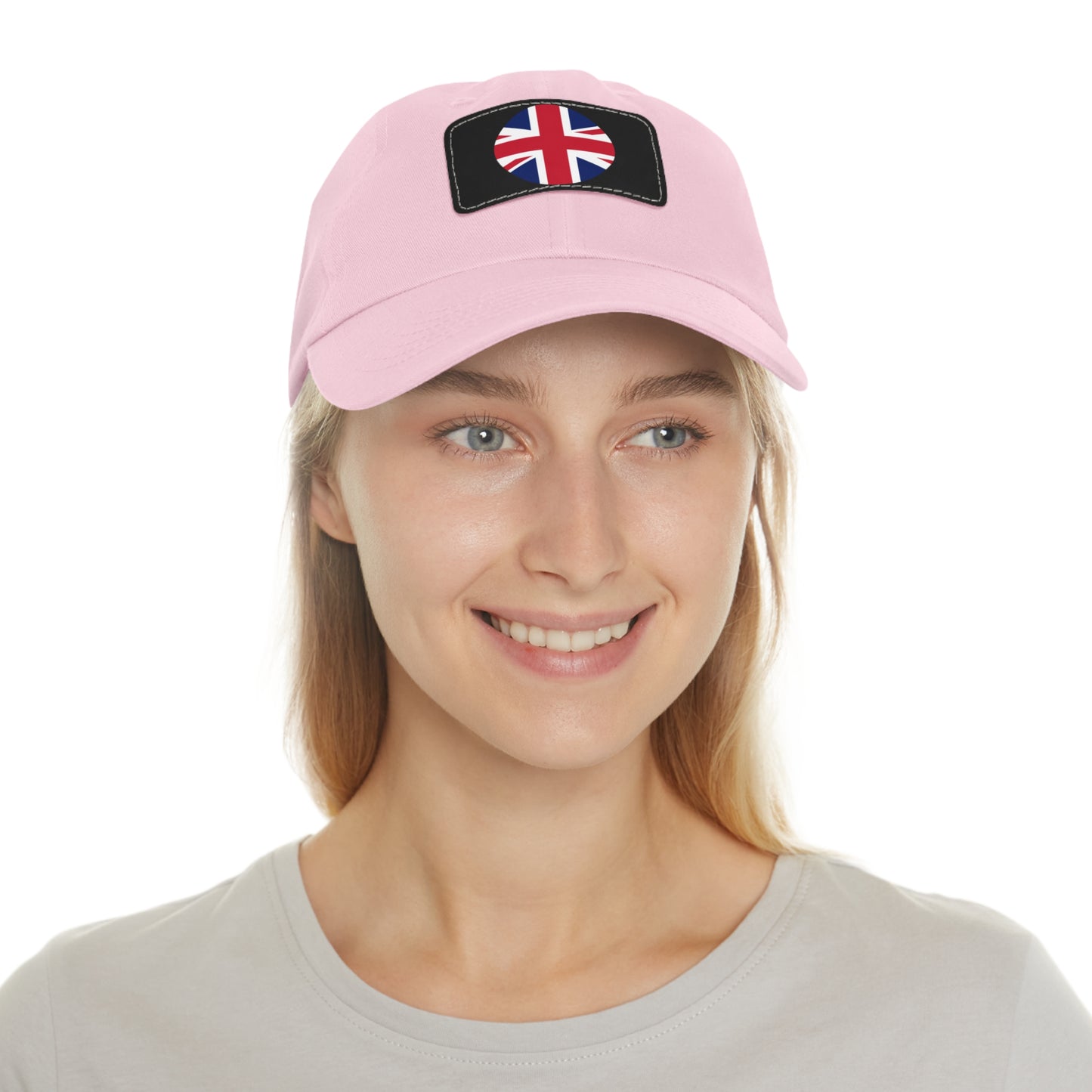 Stylish Dad Hat with Leather UK Flag Casual Fashion for Every Occasion