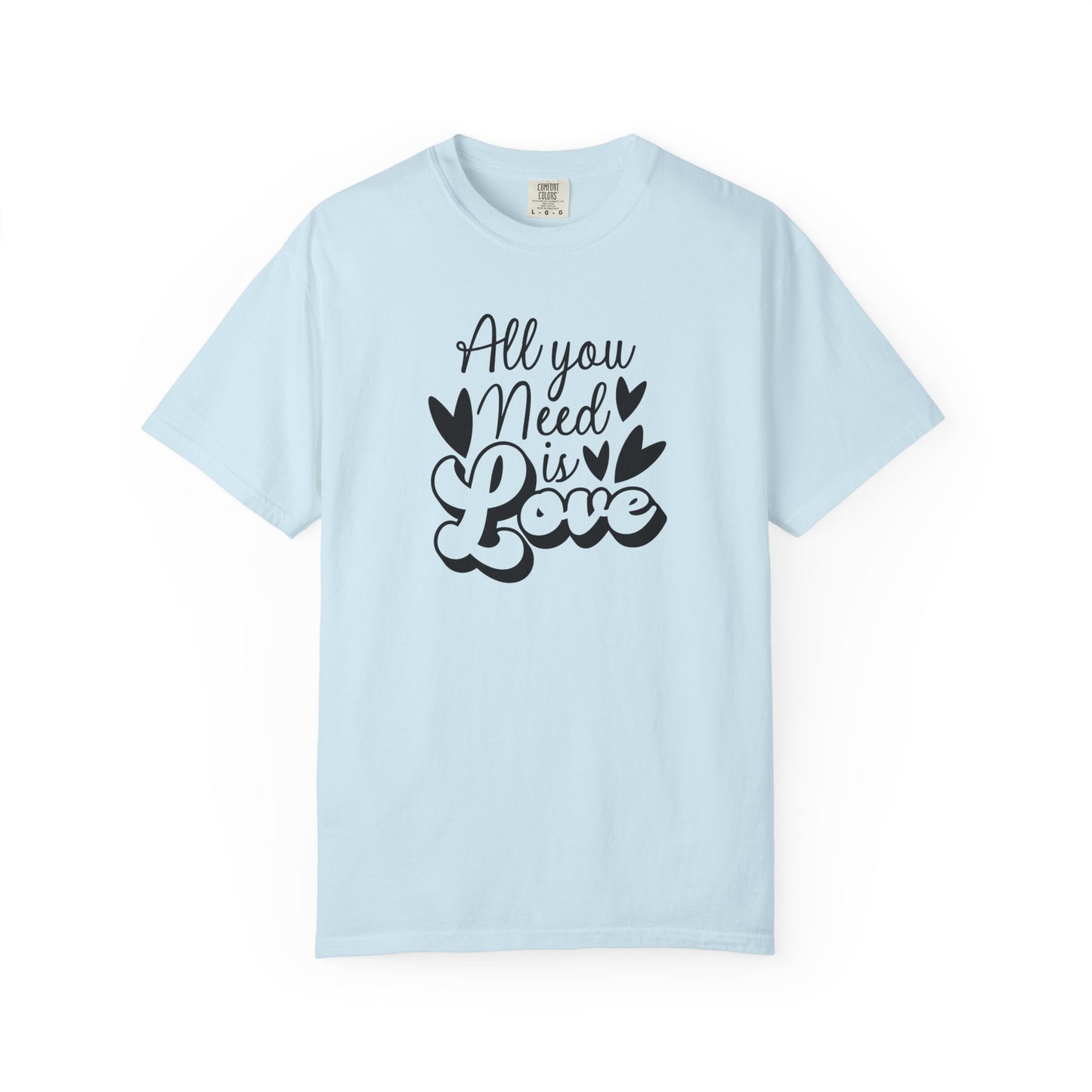 Women Graphic T-Shirt All You Need Is Love for Valentine's Day