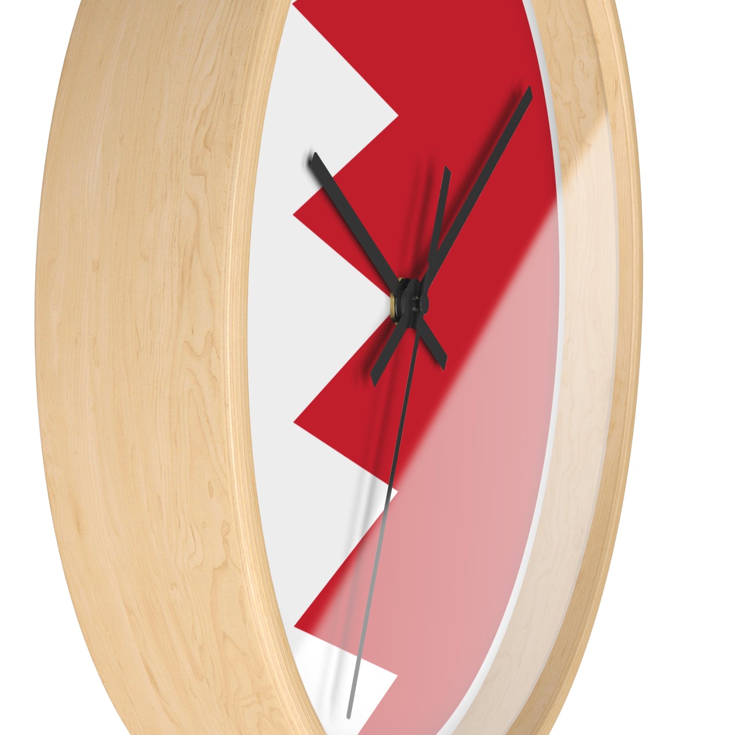 Bahrain Flag Wall Clock - Modern Home Decor for National Pride
