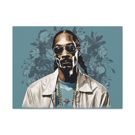 Snoop Dogg Matte Canvas Art - Stretched Wall Decor