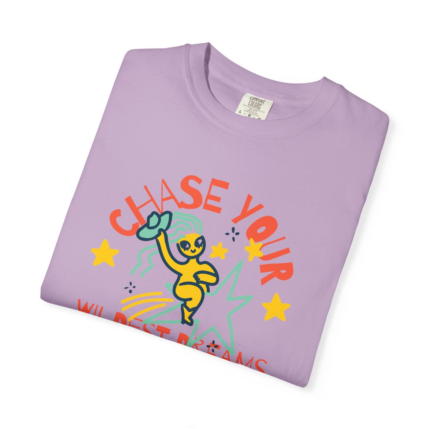 Women T-Shirt 'CHASE YOUR WILDEST DREAMS'