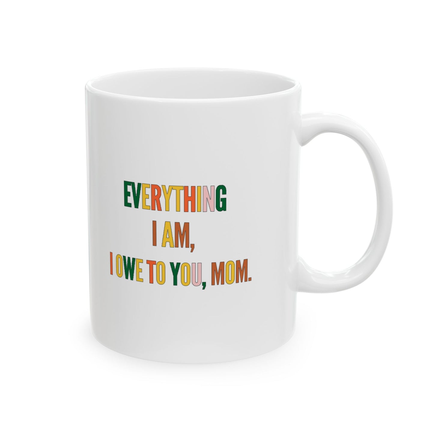 Inspirational Mother's Day Ceramic Mug Perfect Gift for Mom