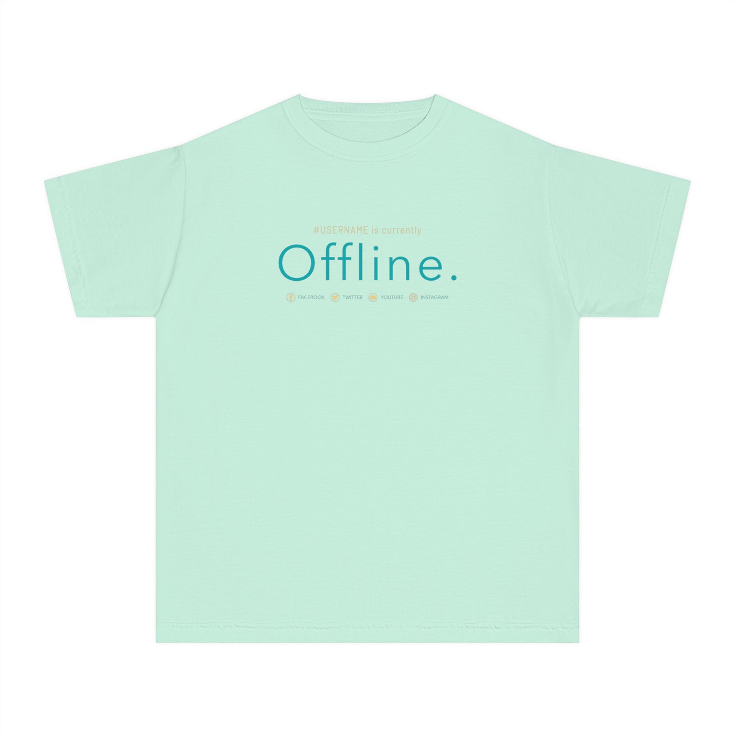 Social Media Statement Youth T-shirt