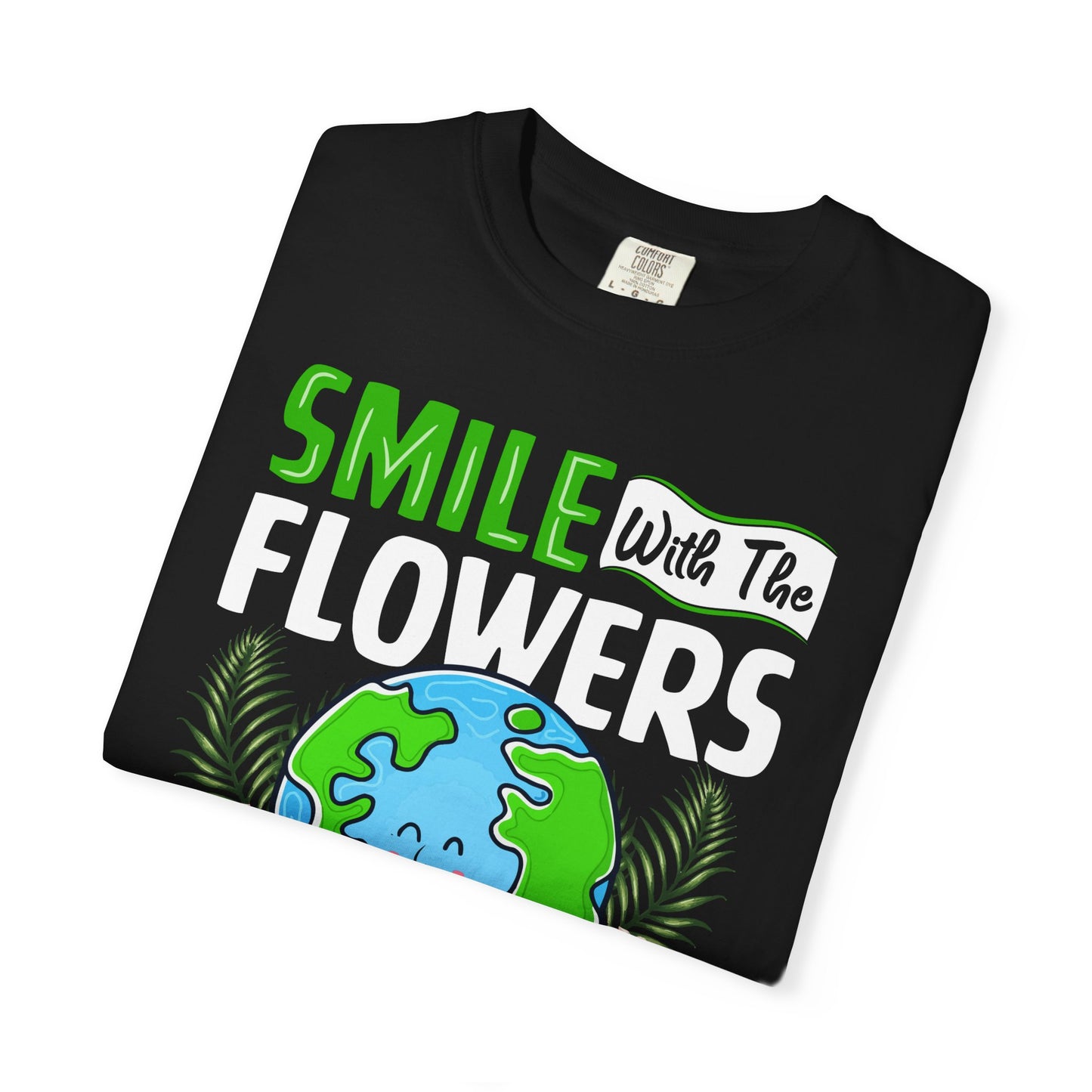 Women's T-Shirt Smile with the flowers