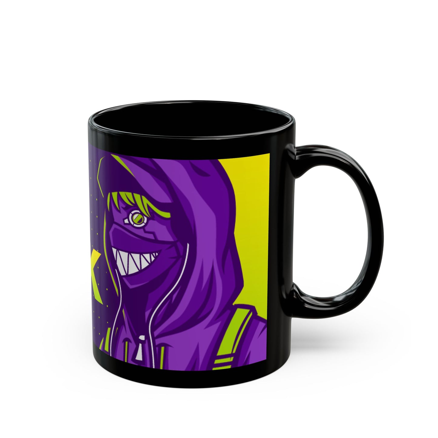 Inspired Gaming Punk Vibe Black Mug 11oz – Perfect Gift for Gamers & Creatives