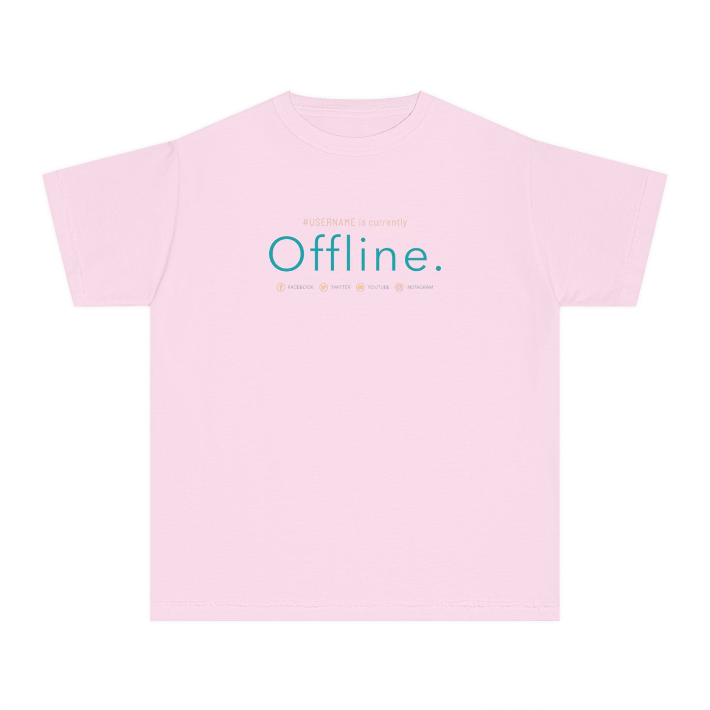 Social Media Statement Youth T-shirt