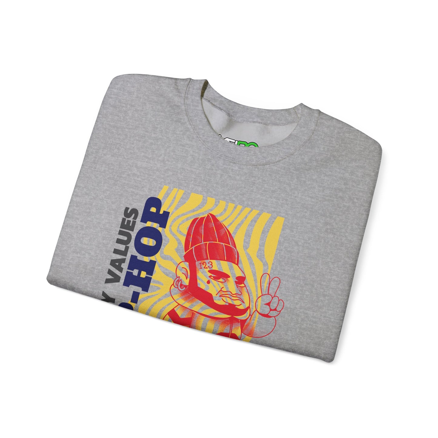 Men's Hip-Hop Crewneck Sweatshirt