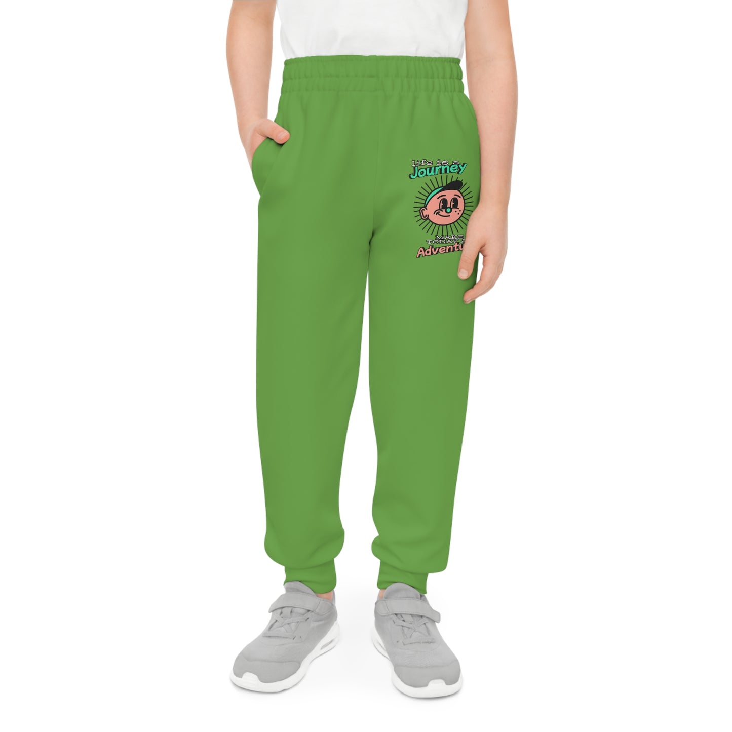 Comfortable Adventure Joggers for Kids "Journey to Adventure" Design