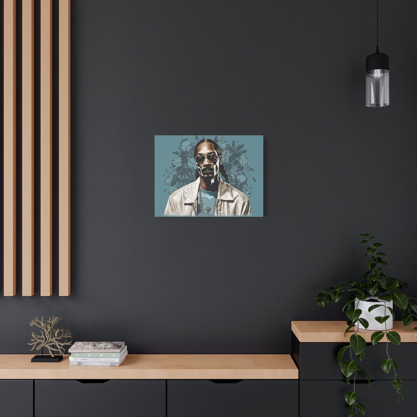 Snoop Dogg Matte Canvas Art - Stretched Wall Decor