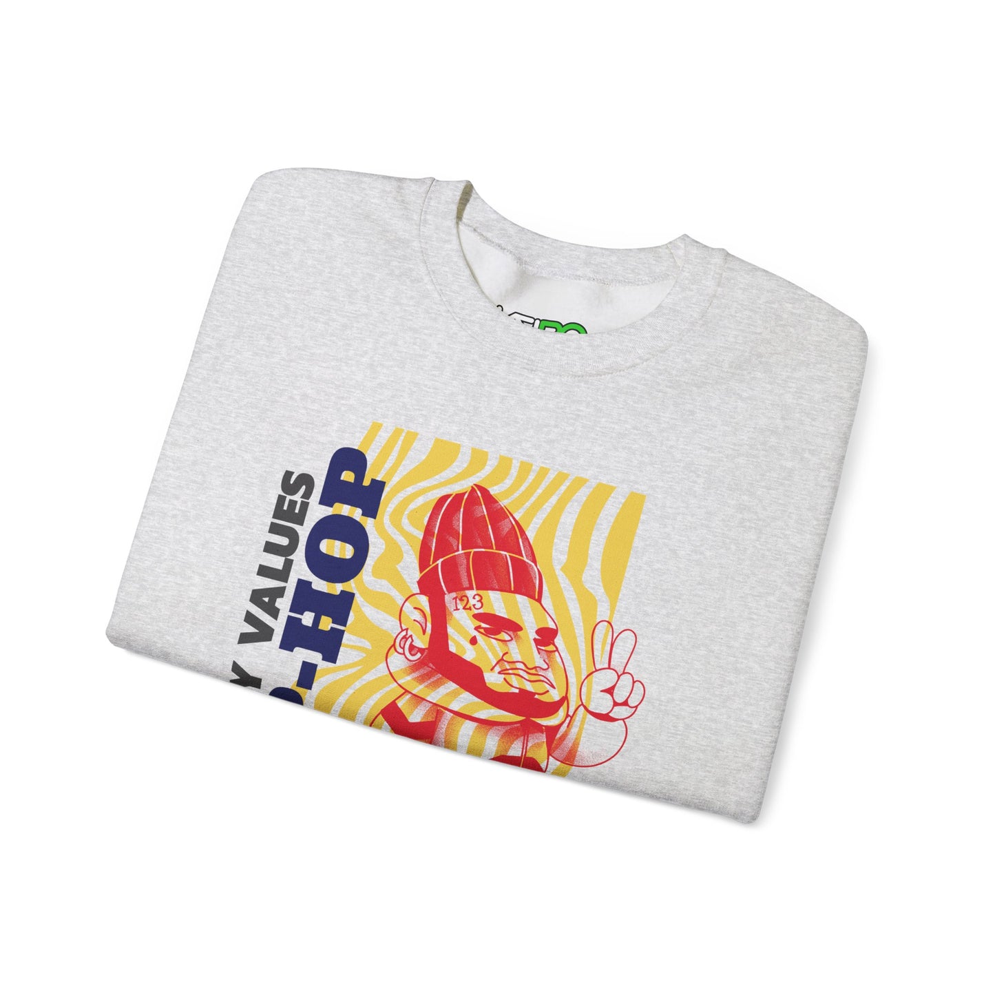 Men's Hip-Hop Crewneck Sweatshirt