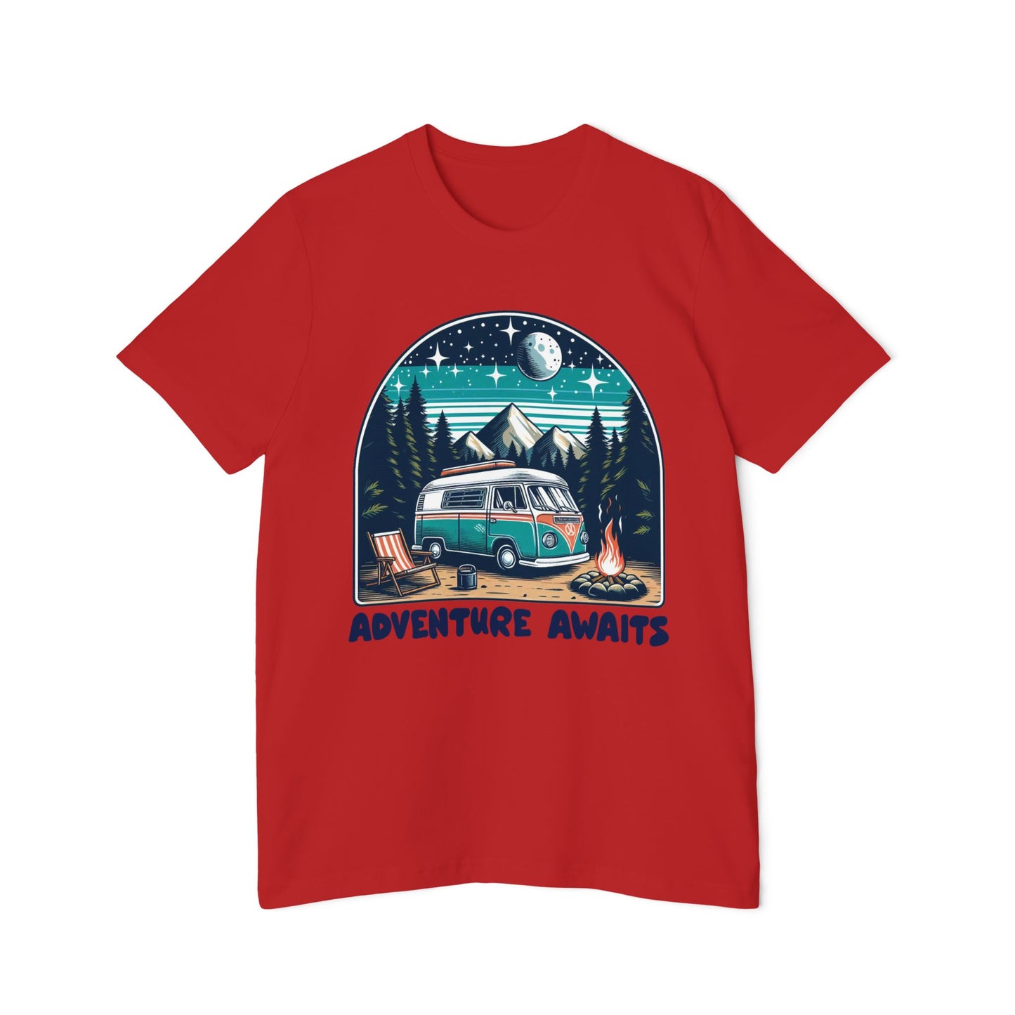 Adventure Awaits Men's T-Shirt - USA-Made Adventure Enthusiast