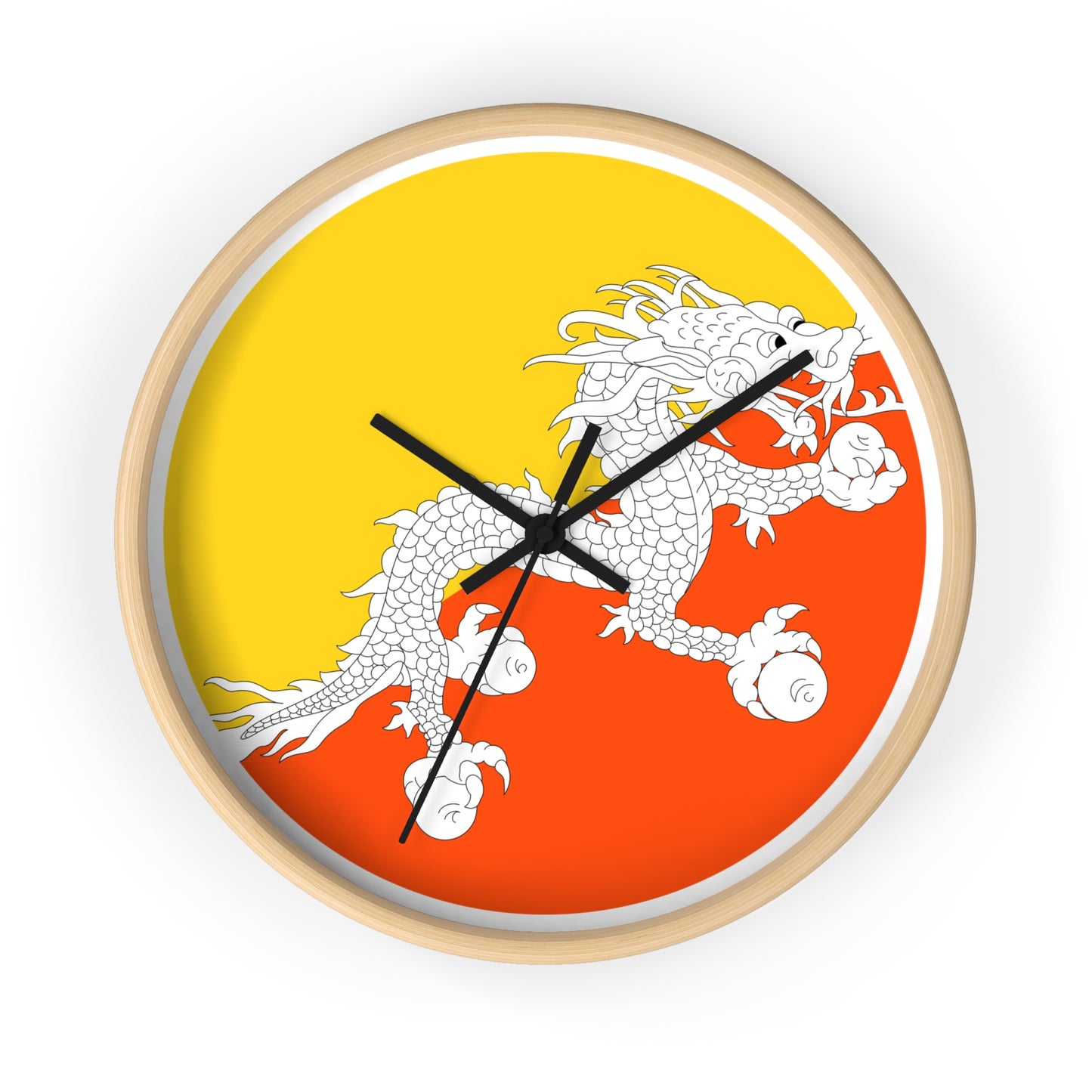 Vibrant Dragon Wall Clock - Asian-Inspired Home Decor & Great Gift