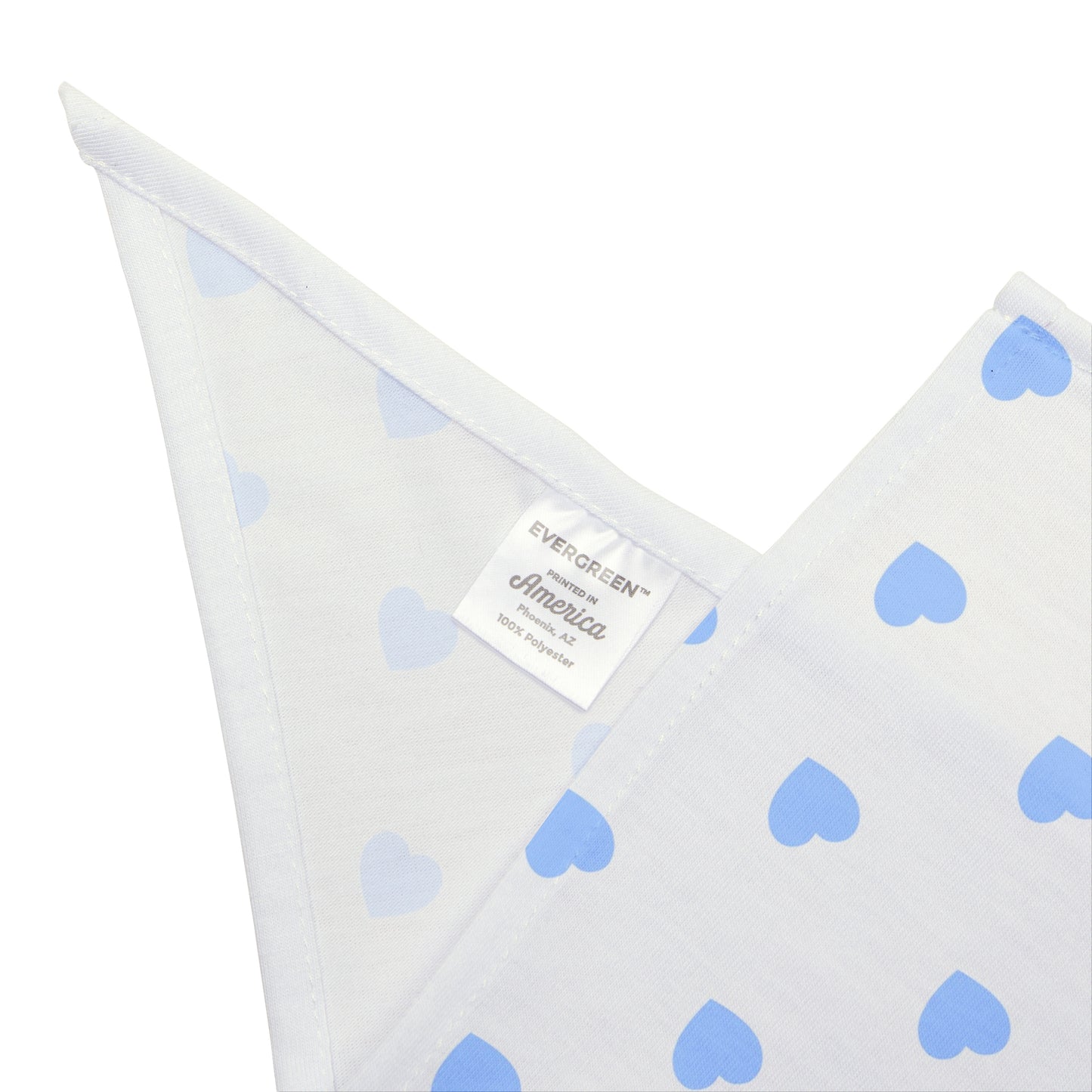 Love Heart Pattern Pet Bandana - Cute Puppy Accessory