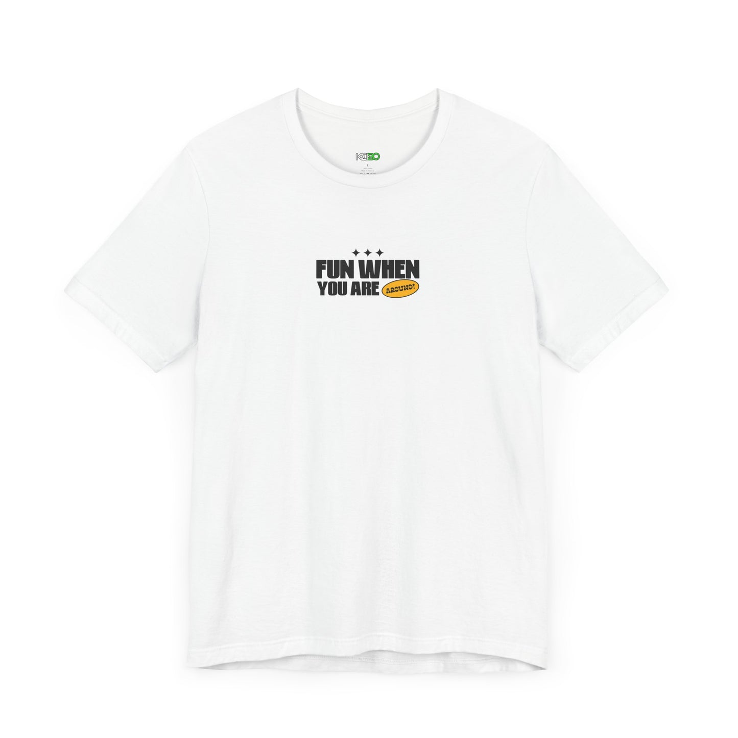 Fun When You Are Men's Jersey Tee - Positive Vibes & Celebration Shirt