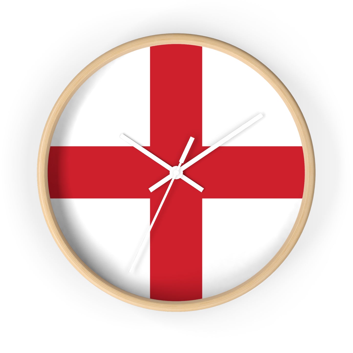 English Flag Wall Clock - Stylish Home Decor for British Enthusiasts