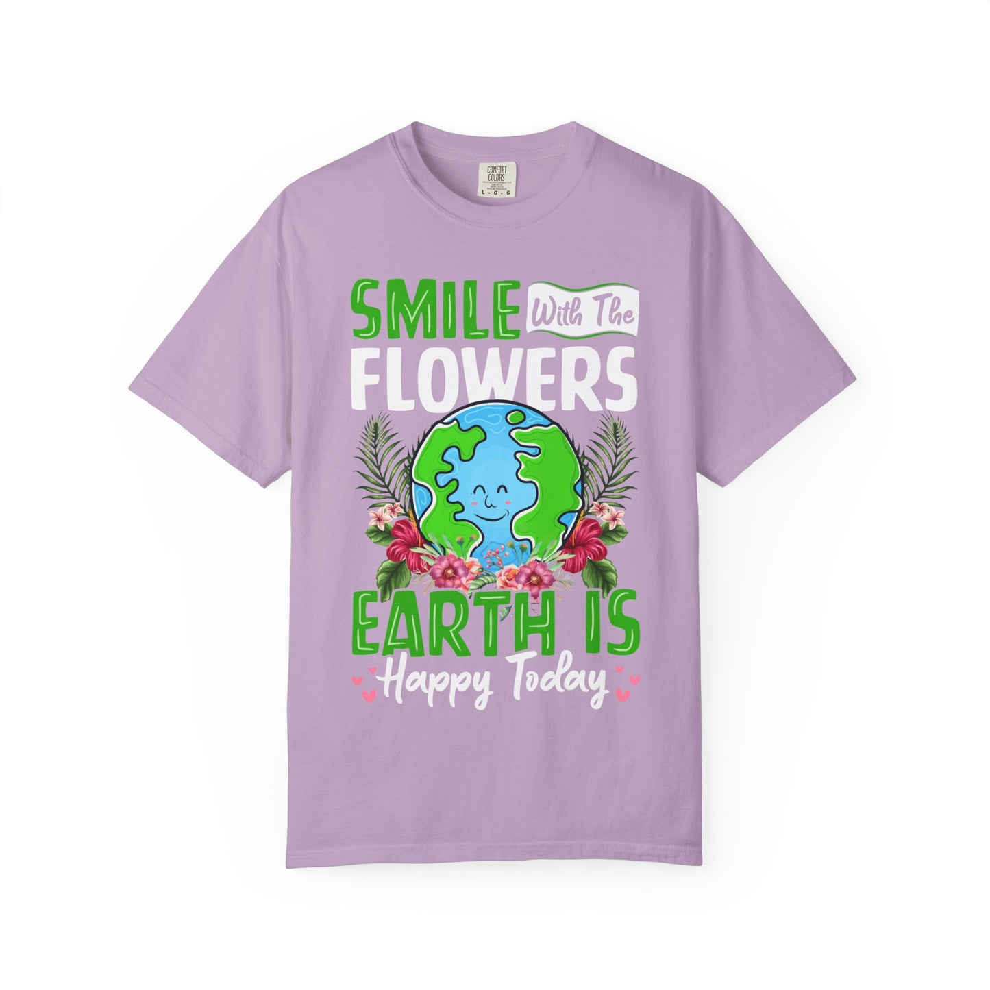 Women's T-Shirt Smile with the flowers