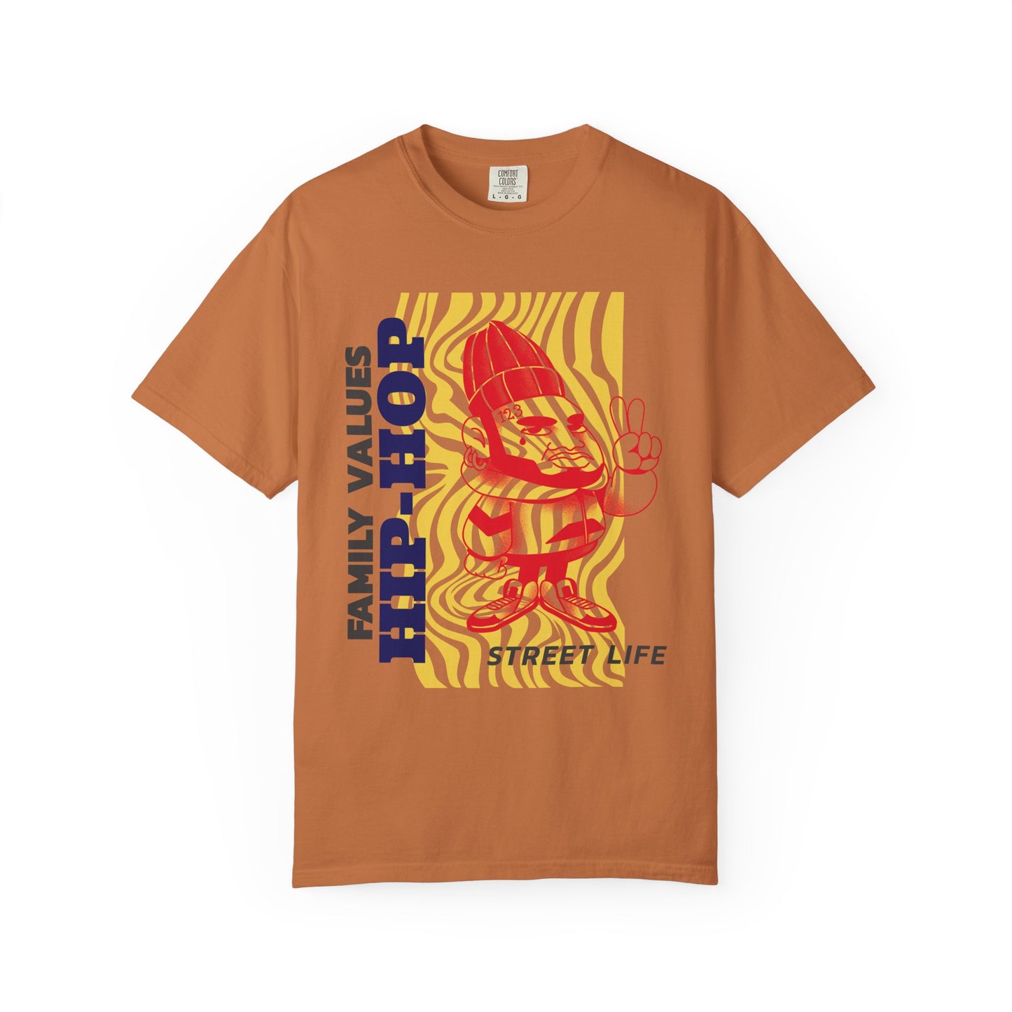 Men's Hip-Hop Family Values T-Shirt Street Life Inspired Graphic