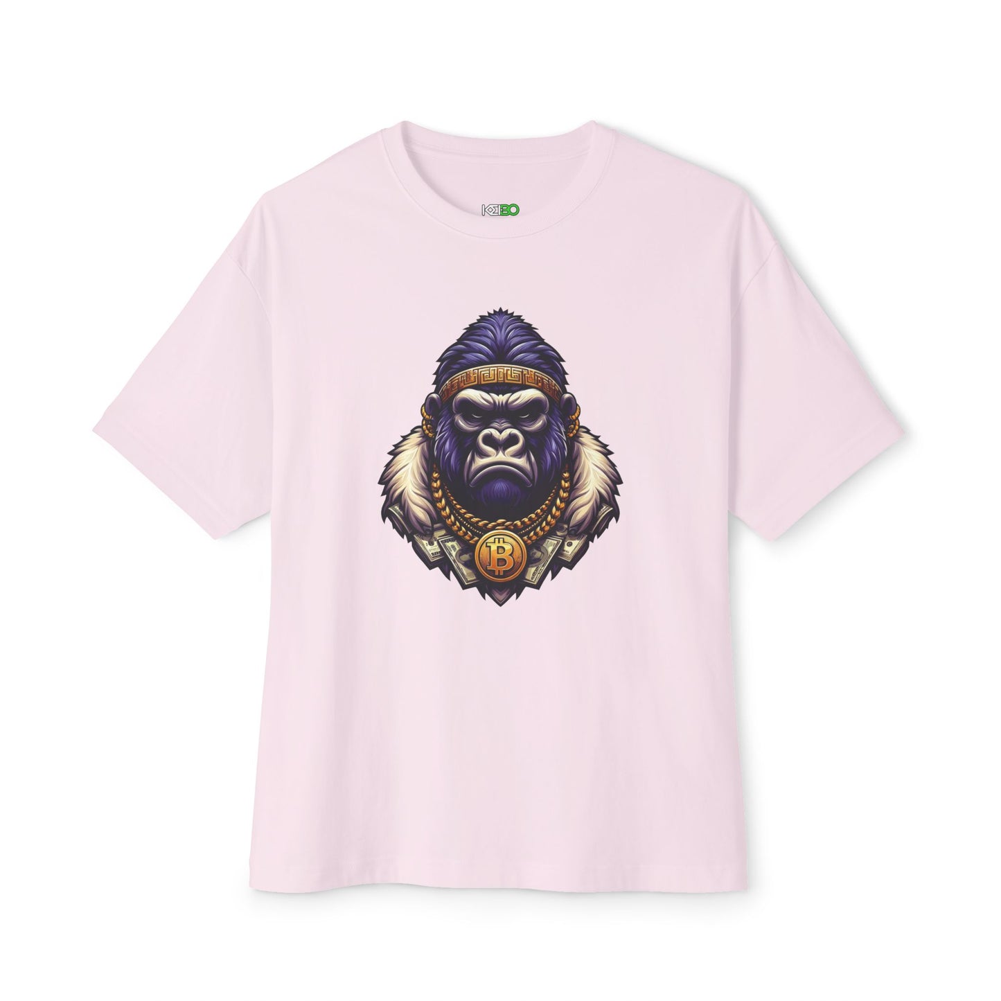 Savage Gorilla Graphic Men's Oversized Boxy Tee