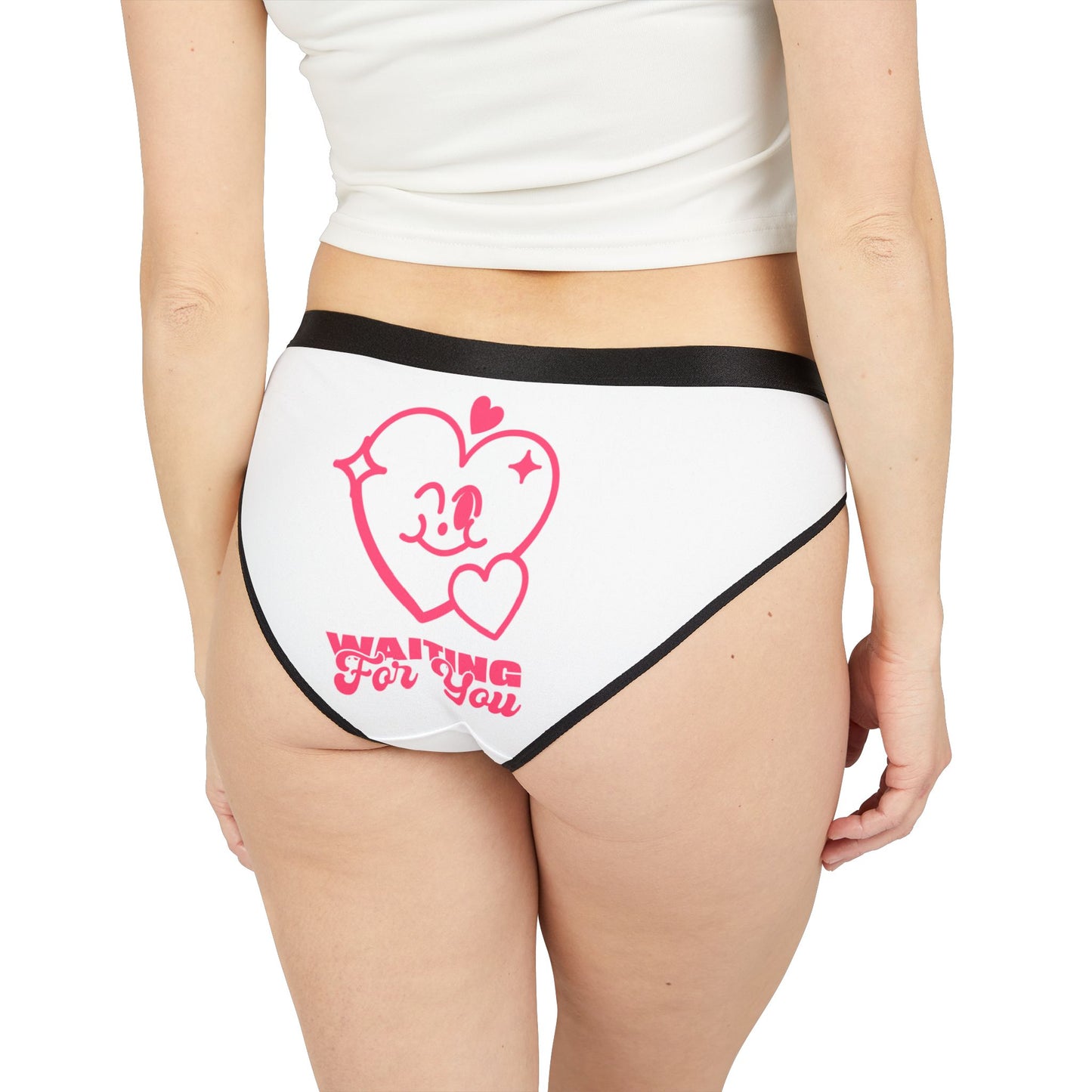Funny Women's Underwear - 'Waiting For You ...' Design