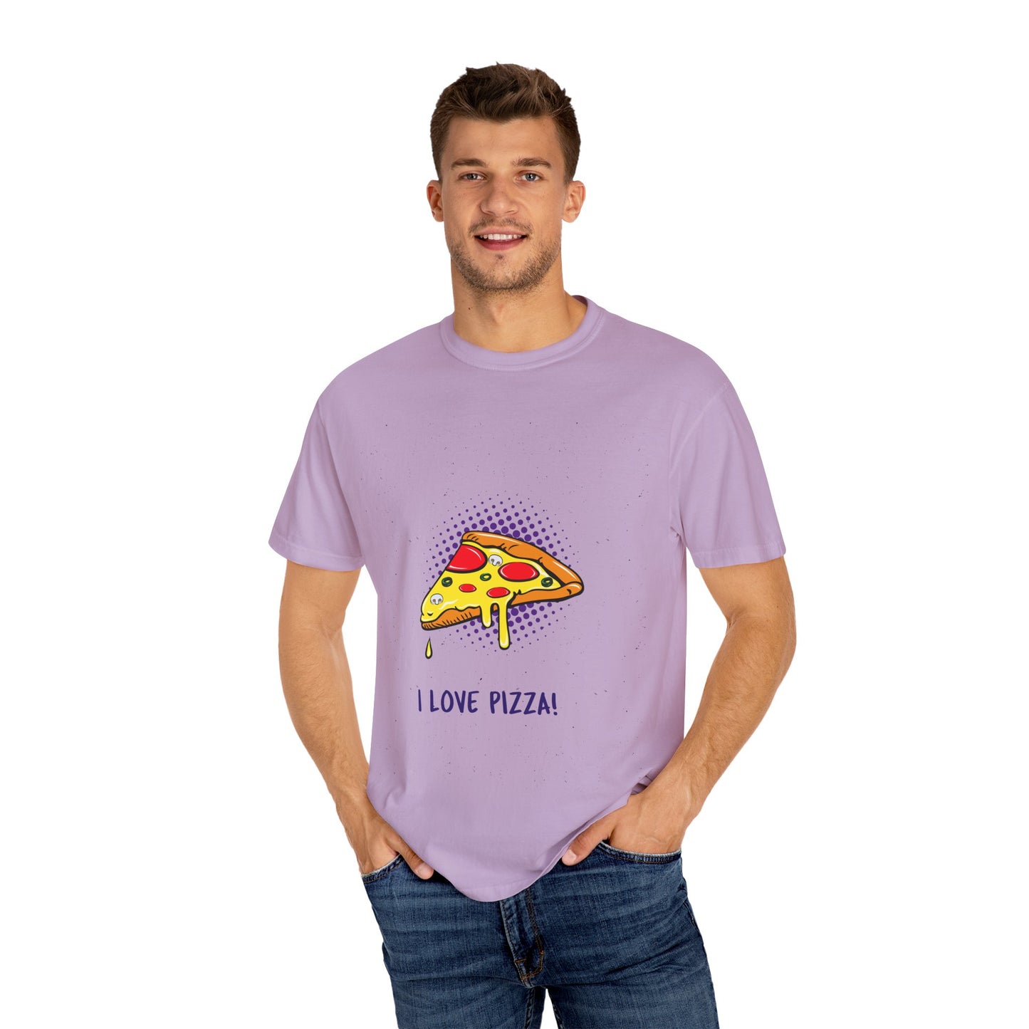 Funny Pizza Lover Unisex T-Shirt - I Love Pizza!