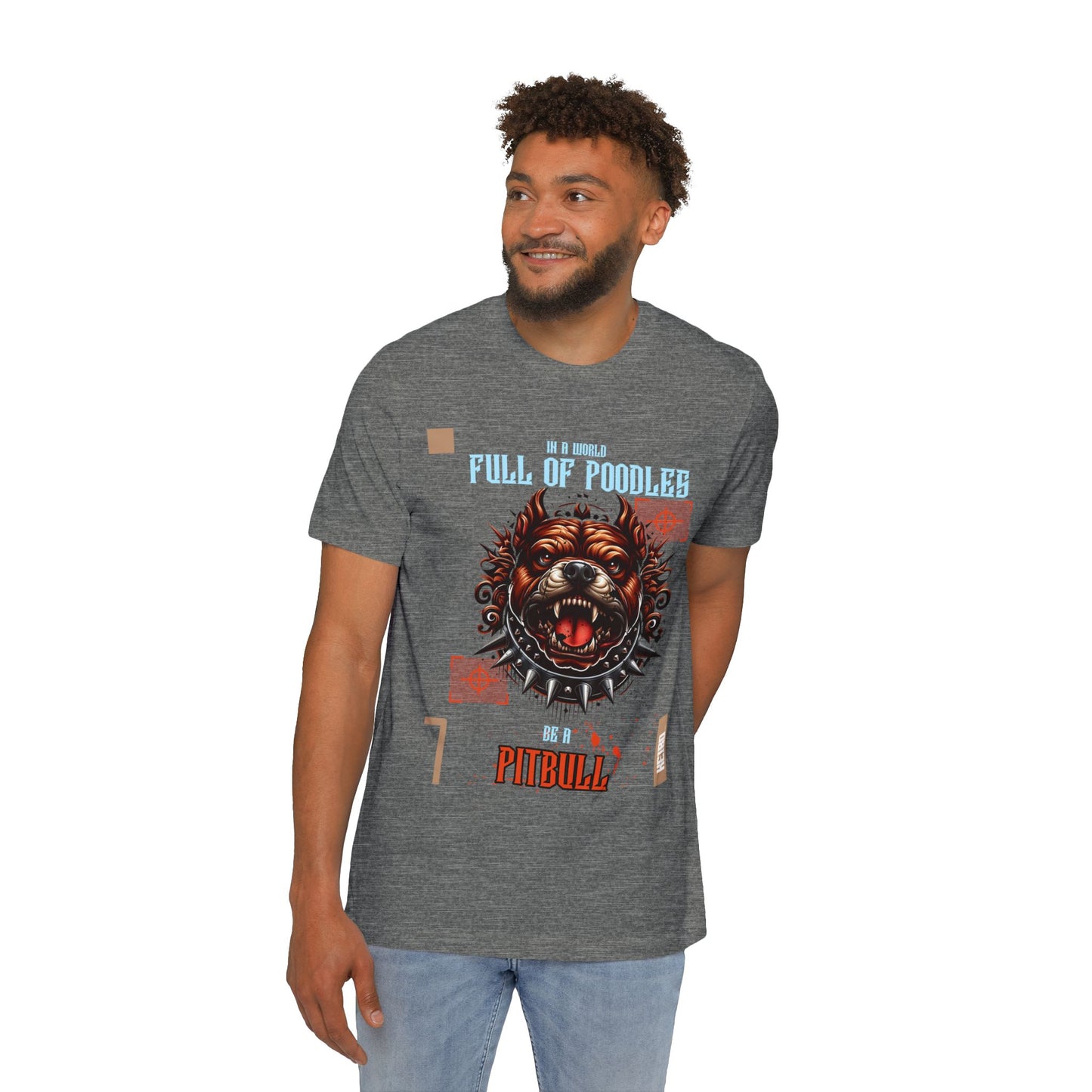 Pitbull Graphic Men's T-Shirt – USA-Made Pitbull Pride Tee