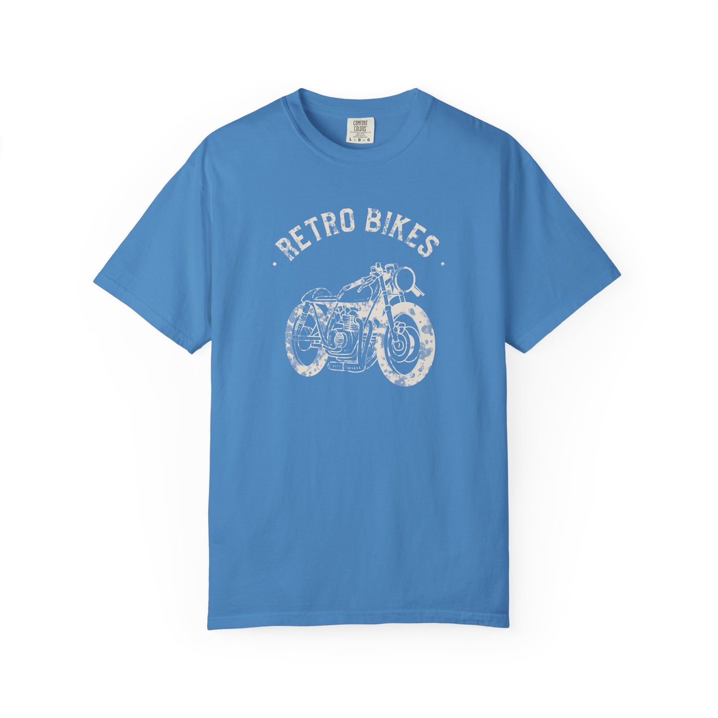 Men Retro Bikes T-Shirt Vintage Motorcycle Graphic Tee