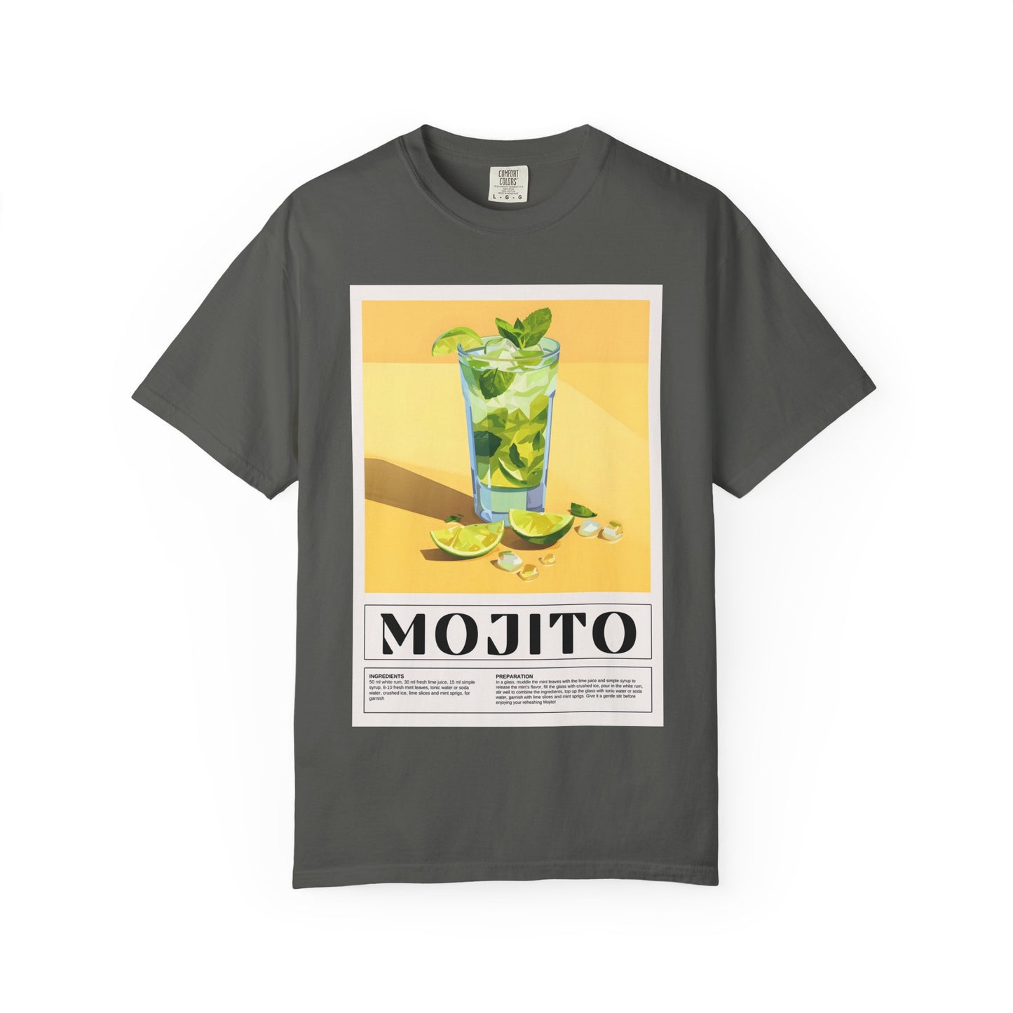 Mens Mojito Vibes Cocktail Tee