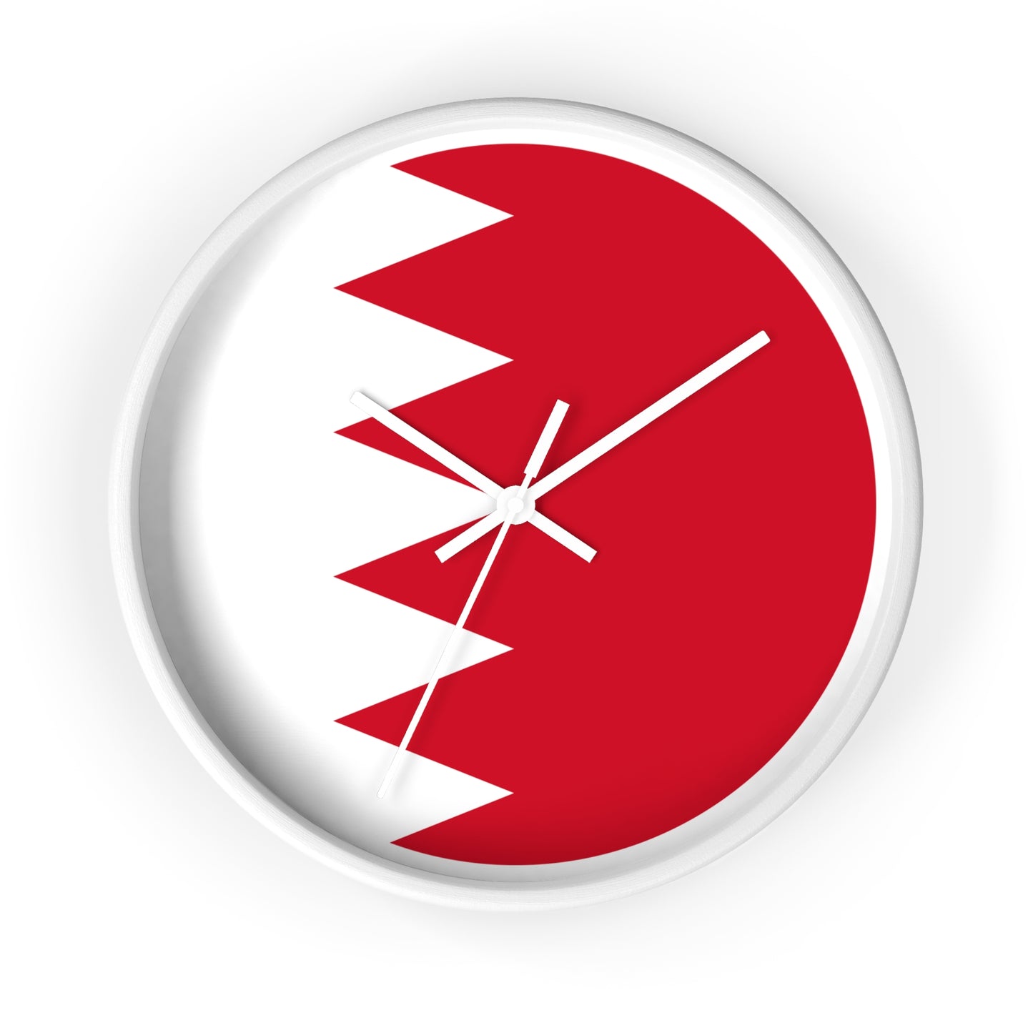 Bahrain Flag Wall Clock - Modern Home Decor for National Pride