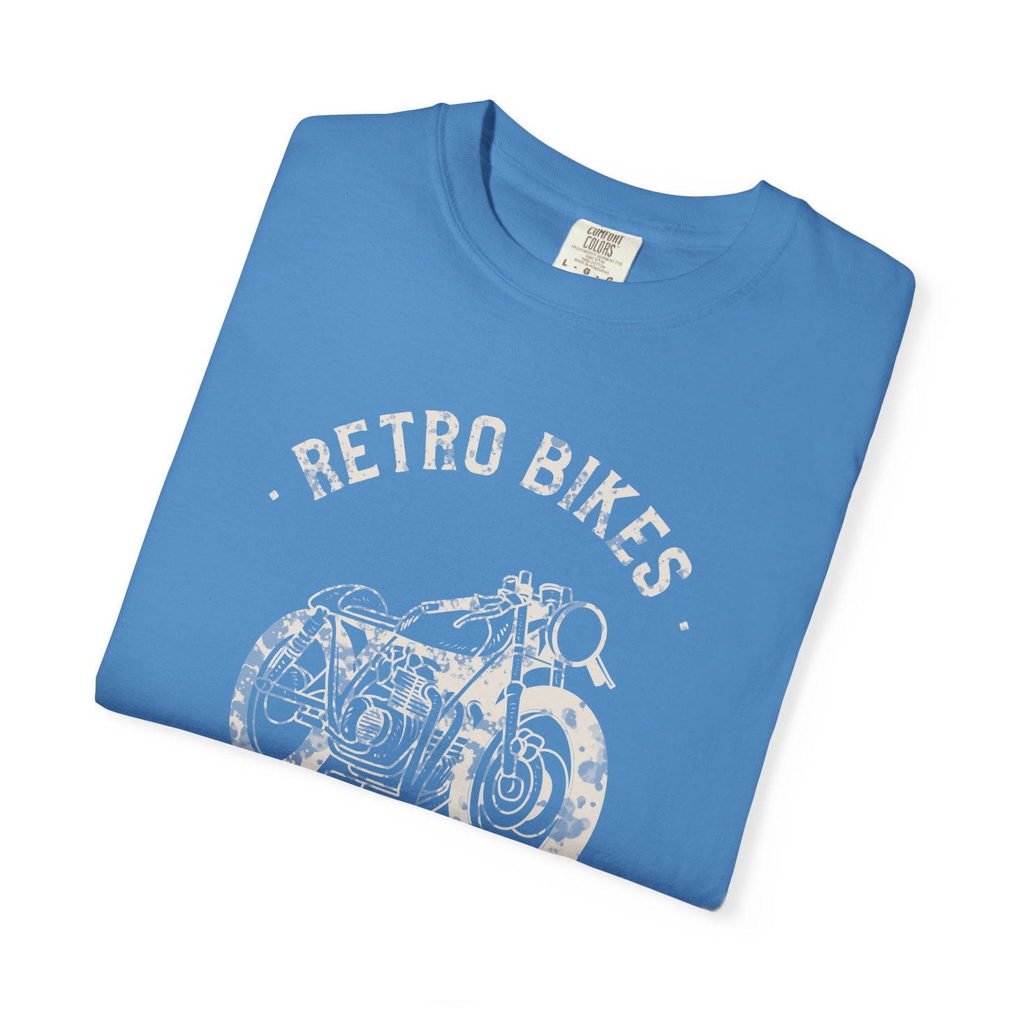 Men Retro Bikes T-Shirt Vintage Motorcycle Graphic Tee