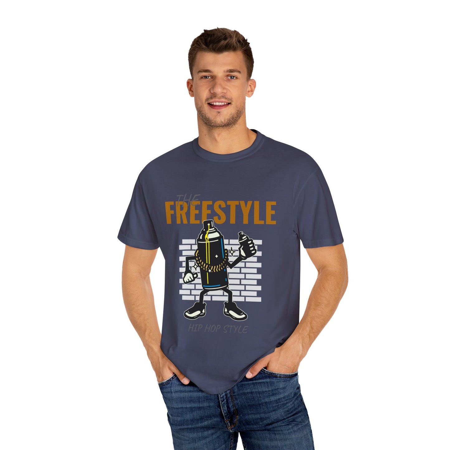Men's Hip Hop Freestyle Graphic T-Shirt Urban Style