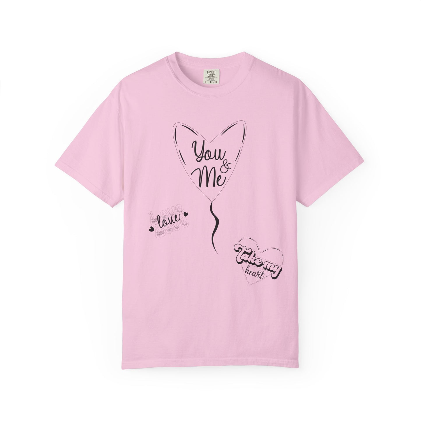 Women Graphic T-Shirt You And Me for Valentine's Day
