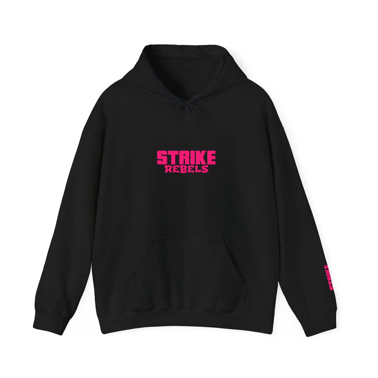 Men Rebellious Graphic Hooded Sweatshirt