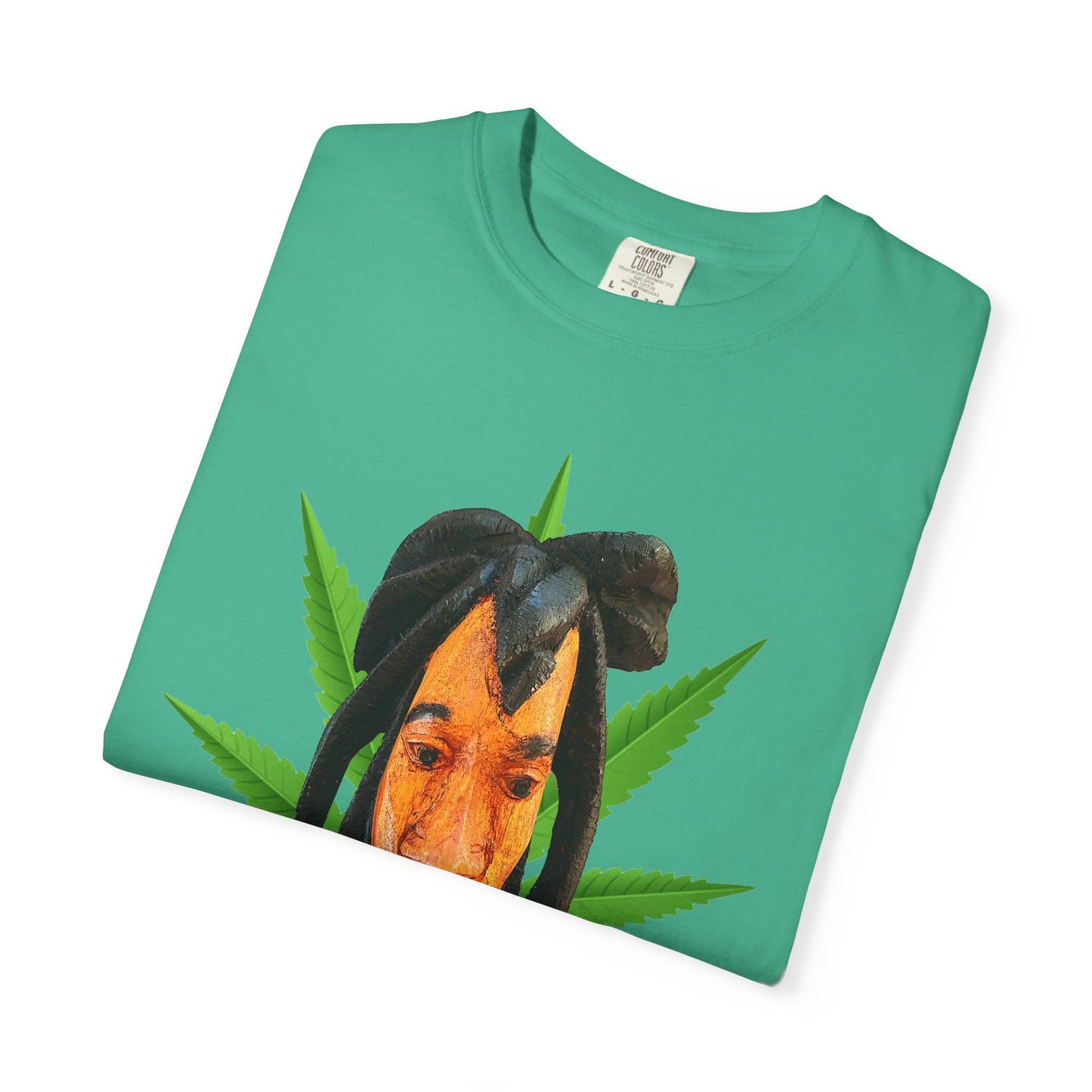 Unisex Cannabis Vibe T-Shirt - Unique Dreadlock Design