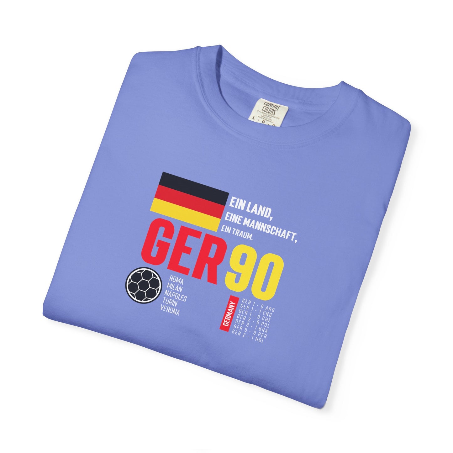 Unisex T-Shirt Vintage German Soccer for Fans