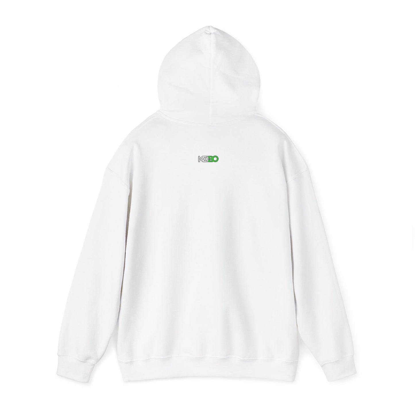 Men's Hooded Sweatshirt with Hilarious Foodie Burger Design