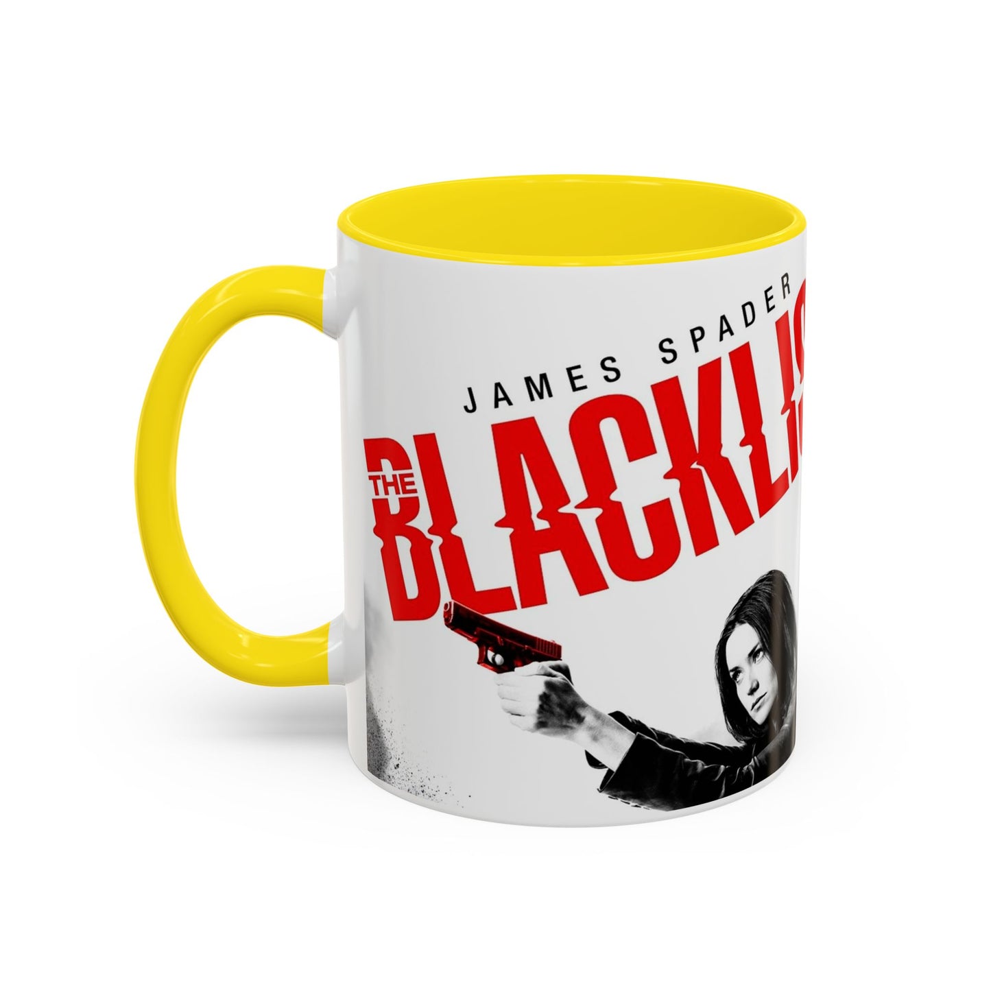 Blacklist-Inspired Accent Coffee Mug - 11oz & 15oz - Perfect Gift for Fans