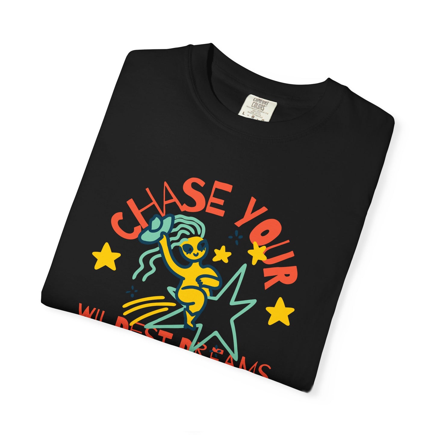 Women T-Shirt 'CHASE YOUR WILDEST DREAMS'