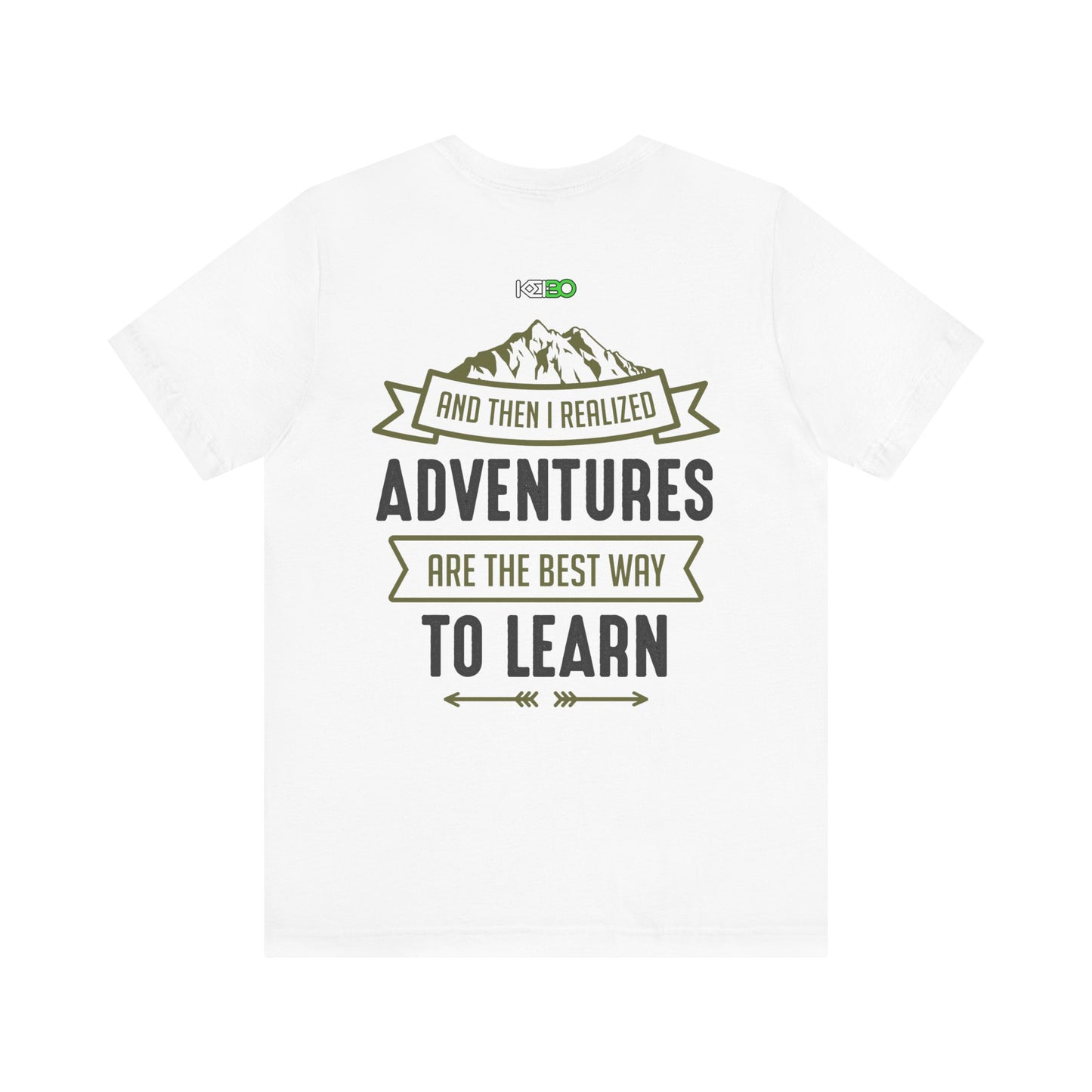 Adventures Men's Jersey Tee - Explore & Learn Outdoor T-Shirt