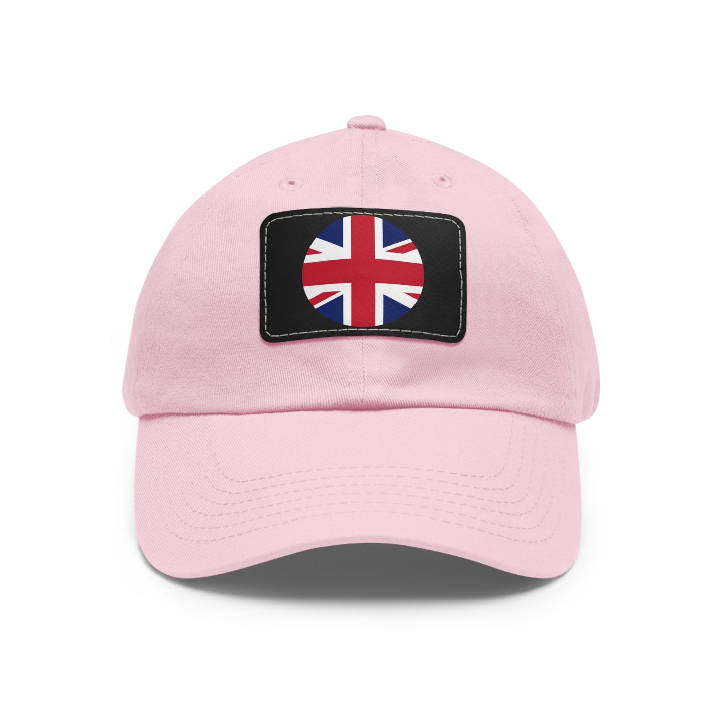 Stylish Dad Hat with Leather UK Flag Casual Fashion for Every Occasion