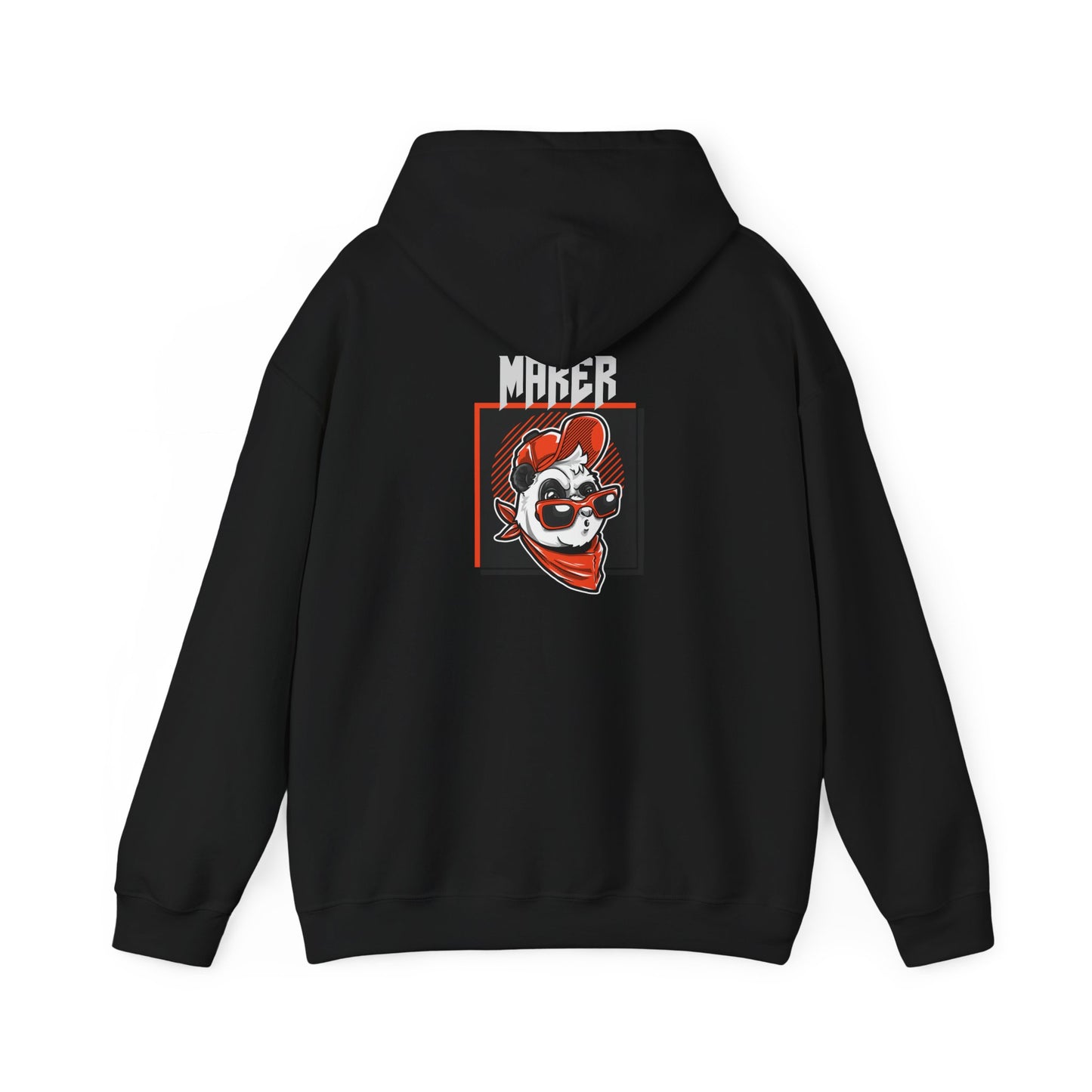 Men's Hooded Sweatshirt Cool Maker Graphic Design