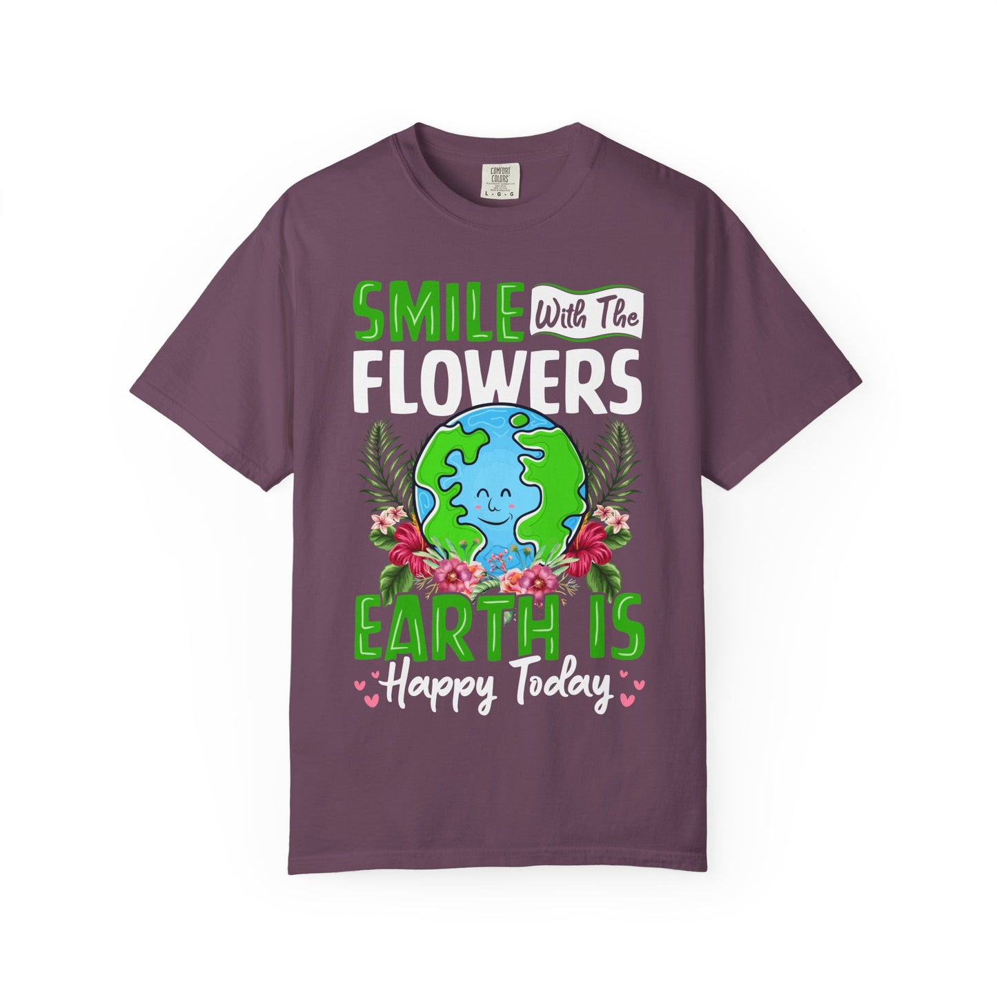 Women's T-Shirt Smile with the flowers