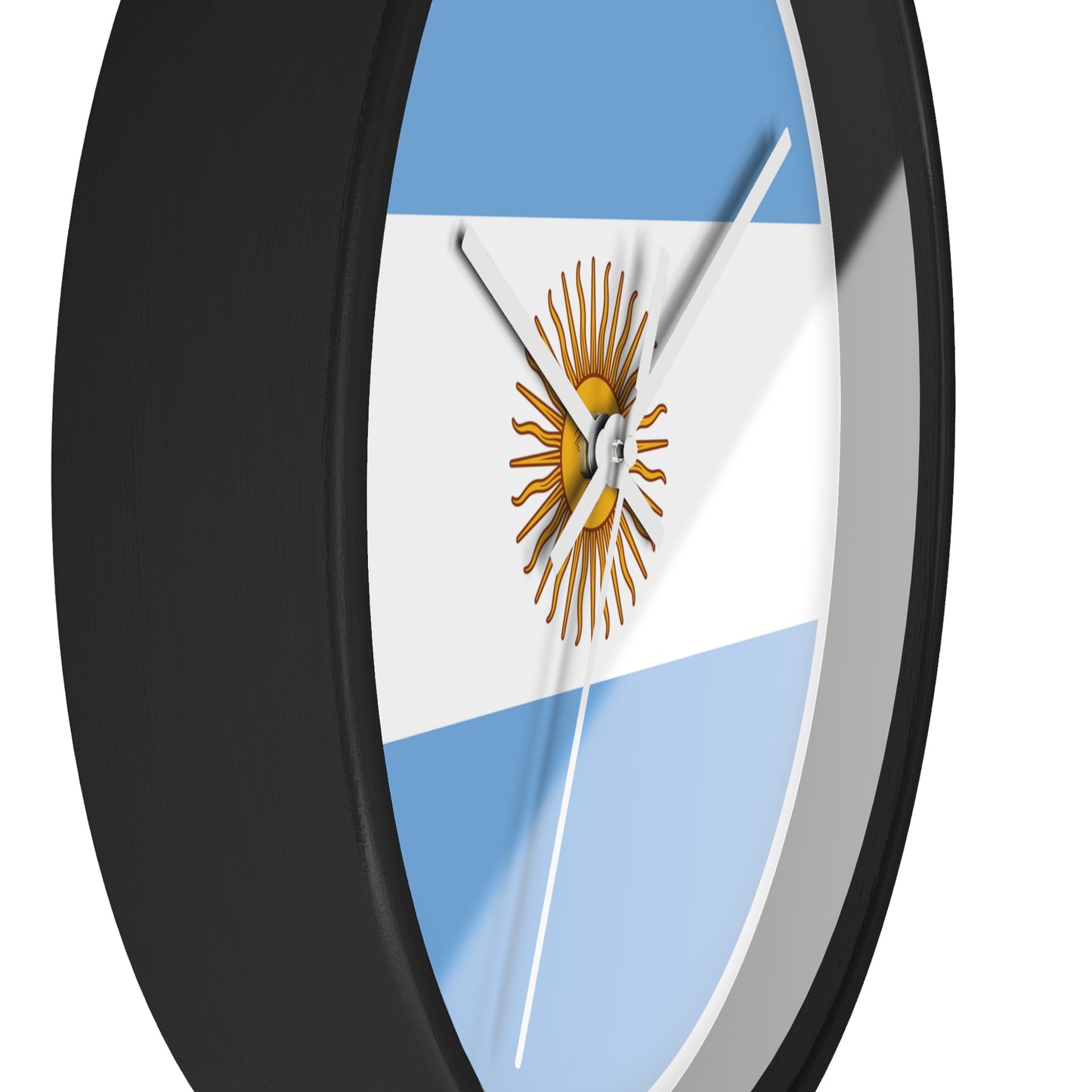 Argentina Flag Wall Clock - Stylish Timepiece for Home Décor