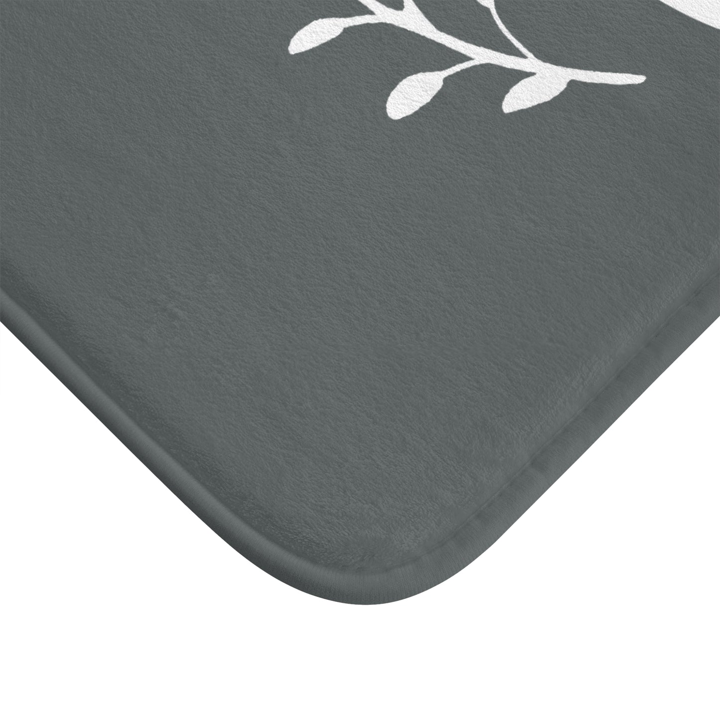 Bath Mat Bee Kind Always - Inspirational and Cozy Bathroom Decor