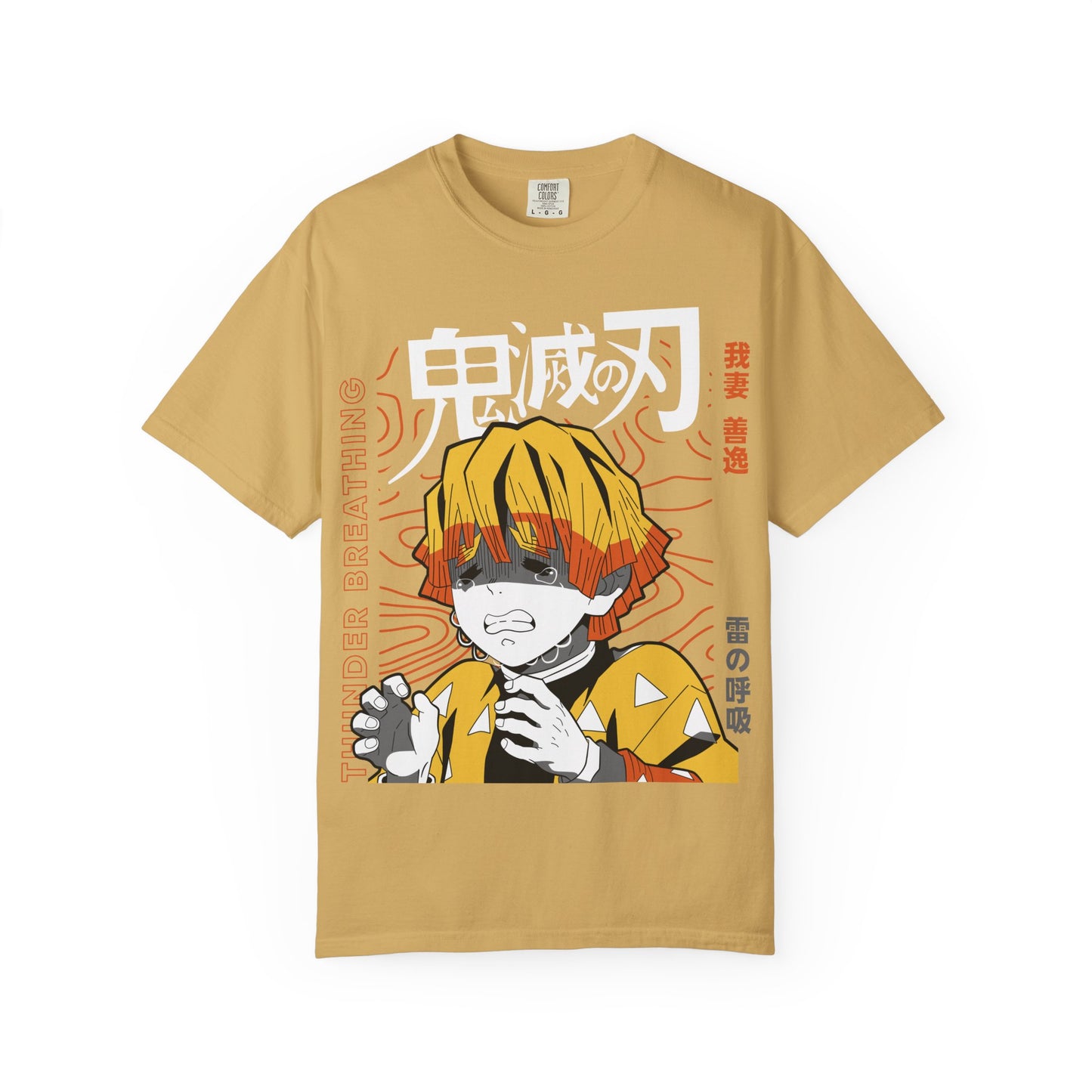 Unisex Anime Demon Slayer Inspired T-Shirt Thunder Breathing