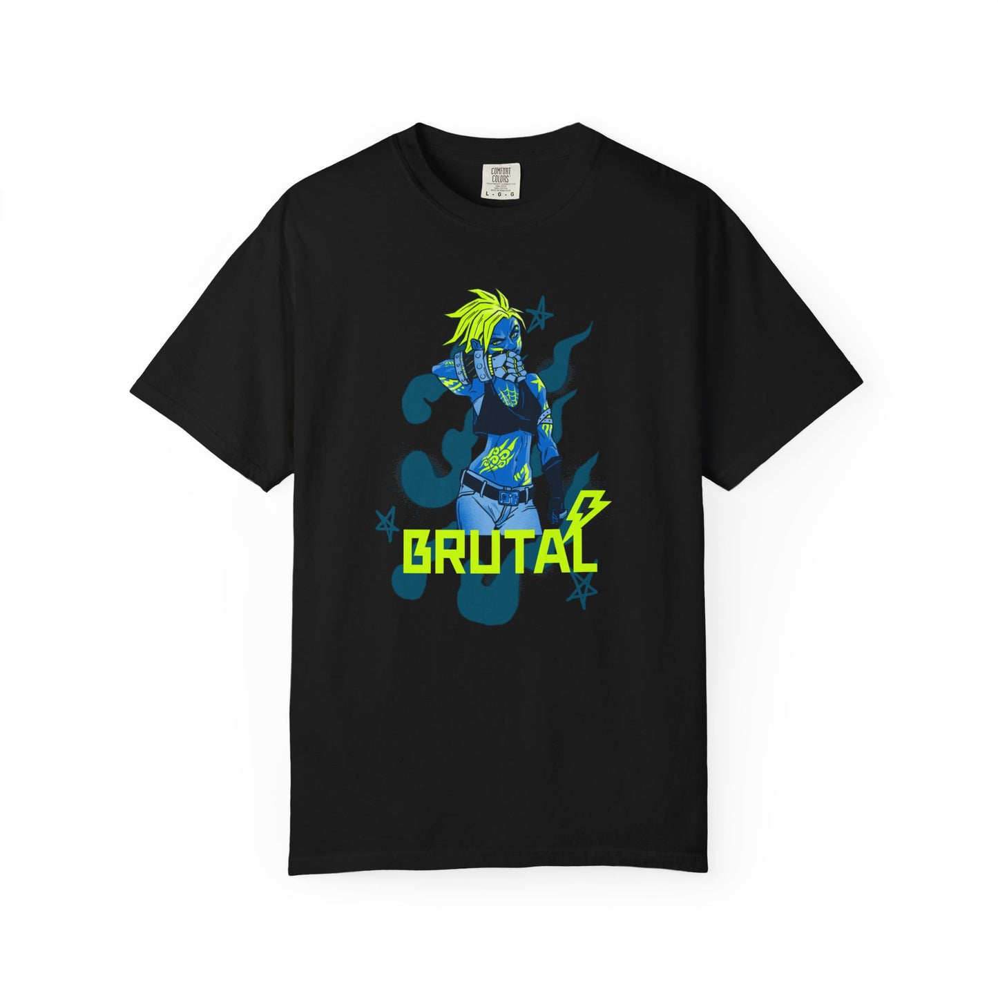 Brutal Graphic Unisex T-Shirt - Bold, Vibrant Design for Music Lovers & Gamers