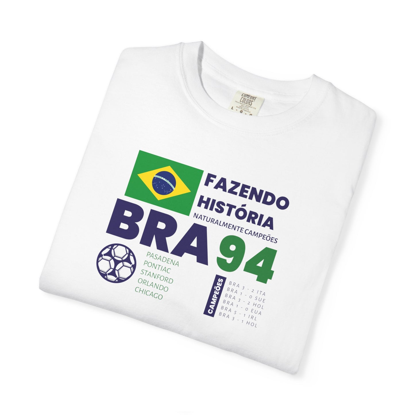 Vintage Brazil 94 Unisex T-Shirt Soccer Fans
