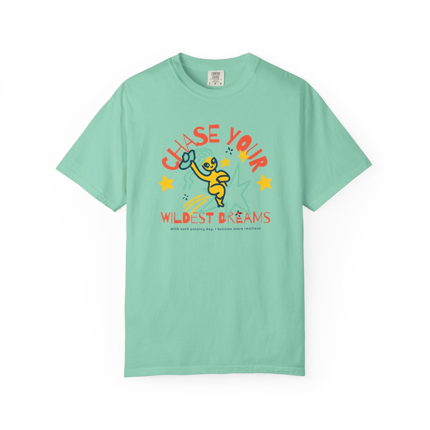 Women T-Shirt 'CHASE YOUR WILDEST DREAMS'